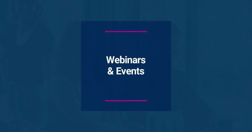 Webinars & Events: Research Insights and Recaps