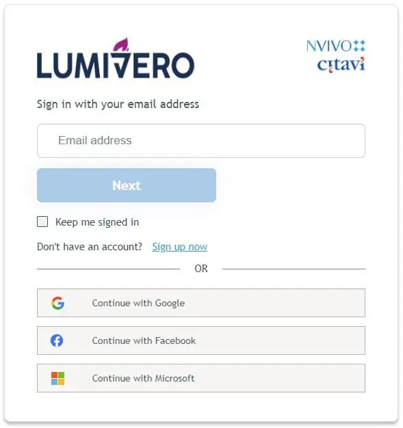 mylumivero login