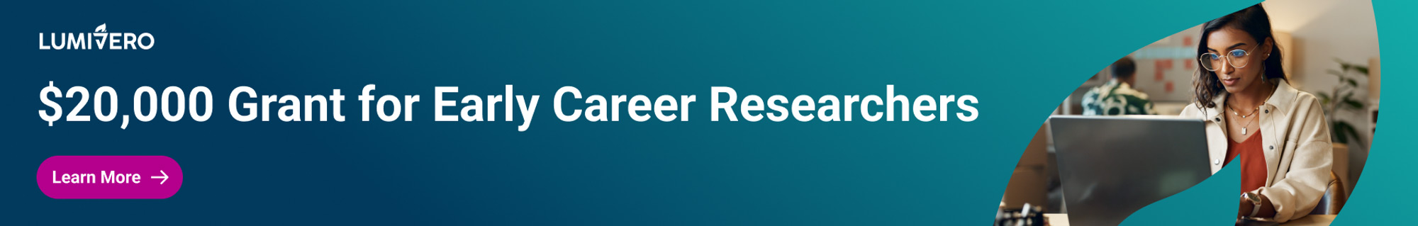 20k grant for early career researchers banner