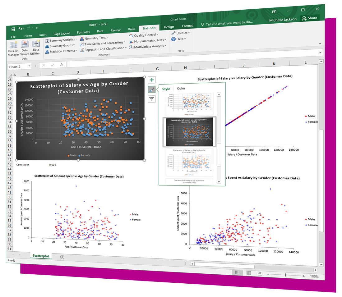 XLSTAT  Statistical Software for Excel