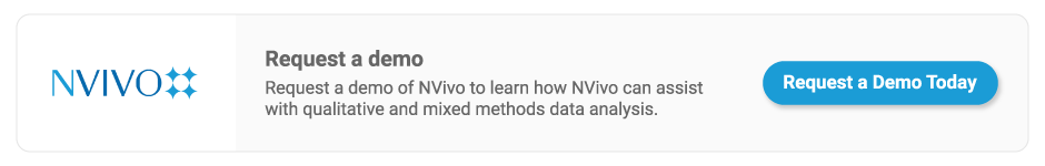 NVivo Demo Request