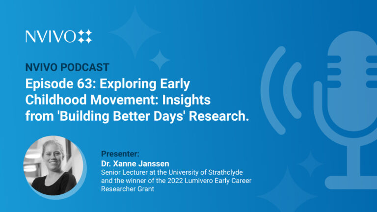 Podcast episode 63 Exploring Early Childhood Movement Insights from Building Better Days Mixed Methods Research