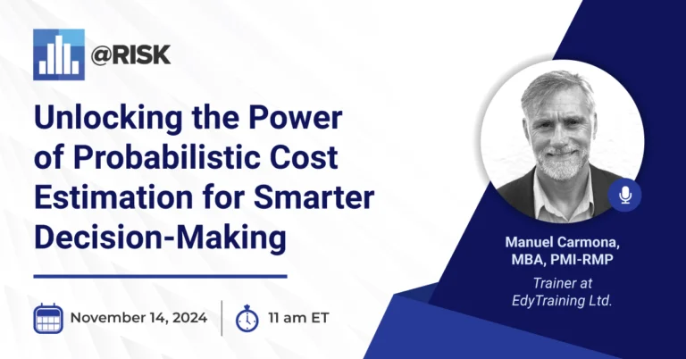 unblocking the power of probabilistic cost estimation for smarter decision-making webinar