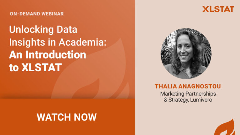 Unlocking Data Insights in Academia XLSTAT Webinar